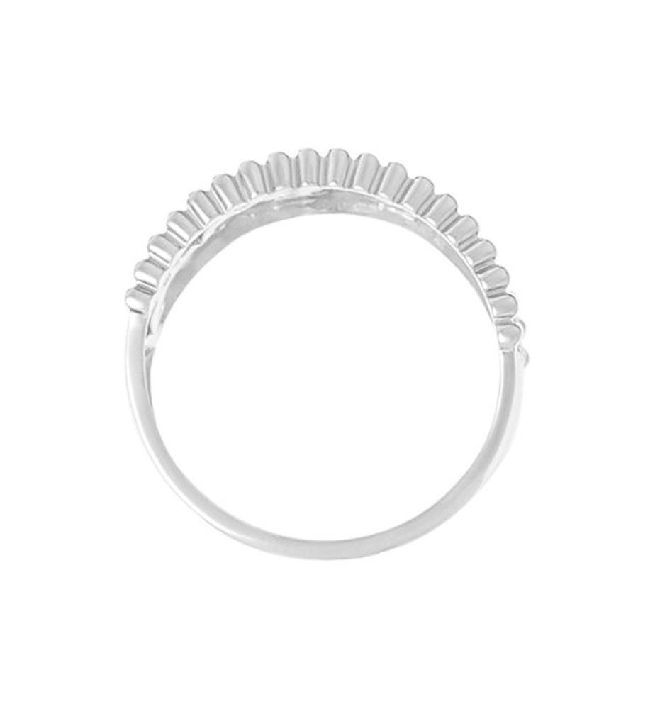 Ring Dahlia - Weissgold 375/1000
