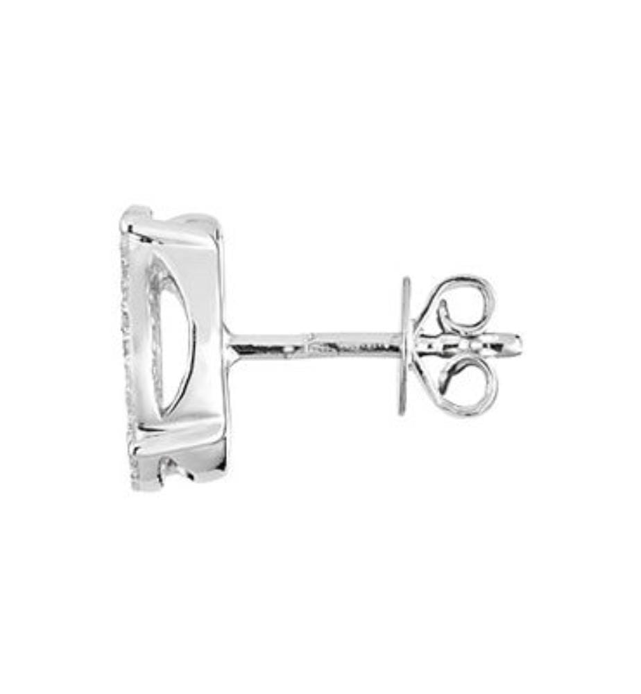 Boucles d'oreilles Sublissime - Or Blanc 375/1000