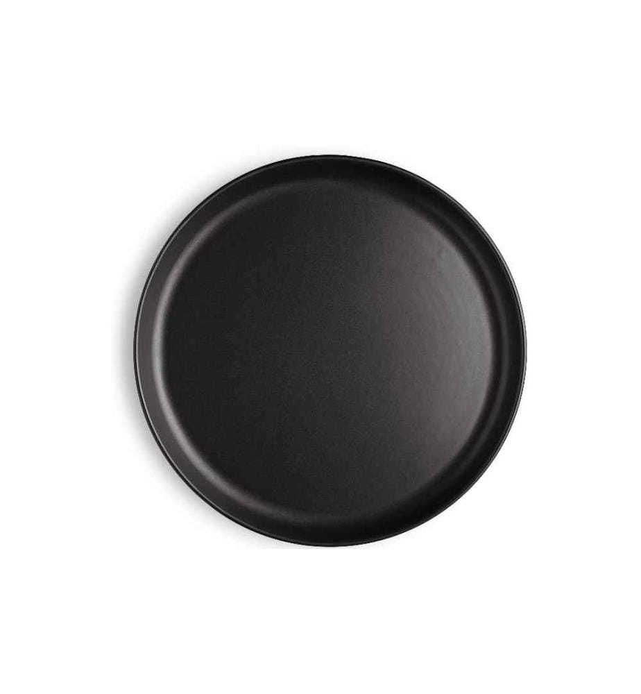 EVA SOLO - Speiseteller Nordic Kitchen Ø 25 cm, 4 Stück, Schwarz