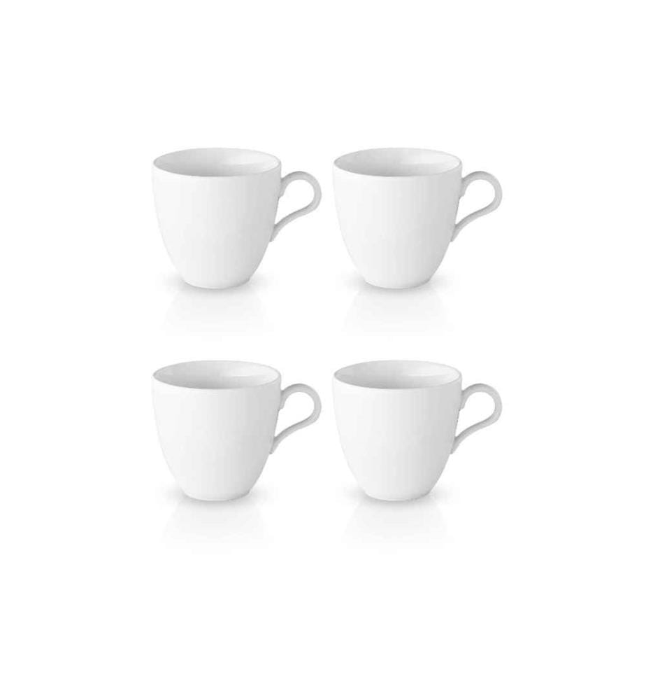 EVA SOLO - Cappuccinotasse Legio 300 ml, 4 Stück, Weiss