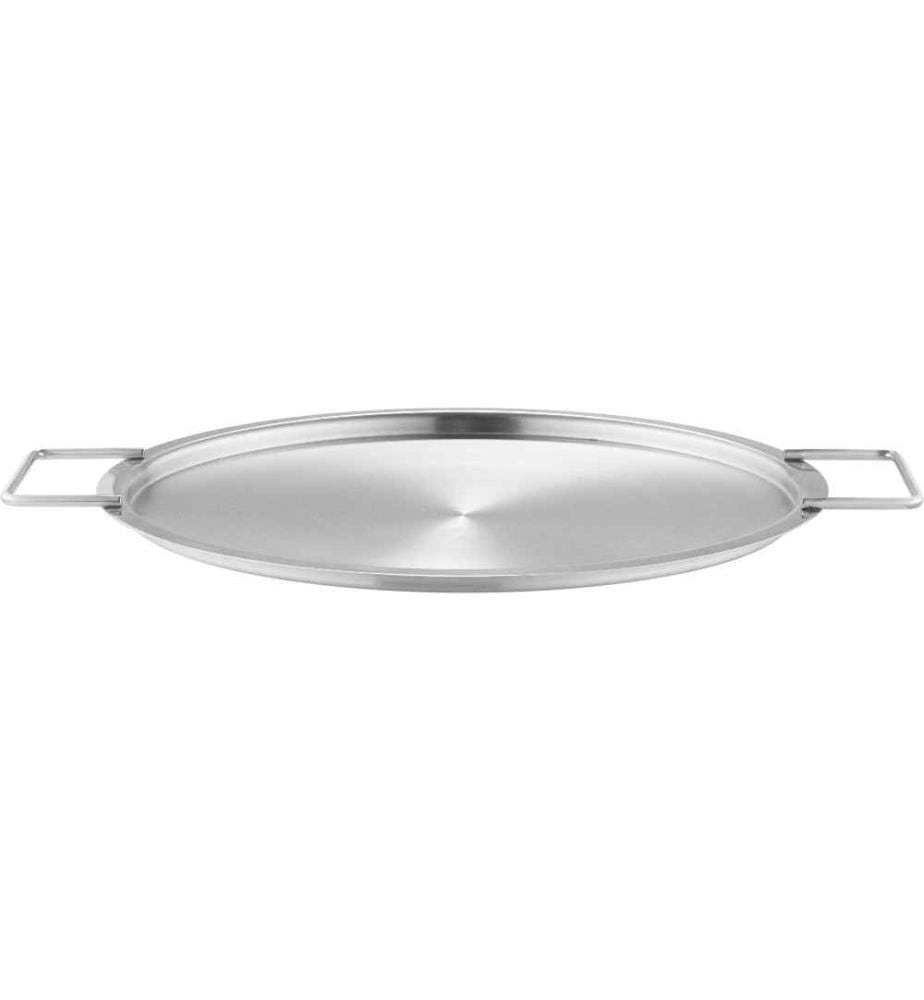 EVA SOLO - Couvercle de poêle Steel 28 cm, Argenté