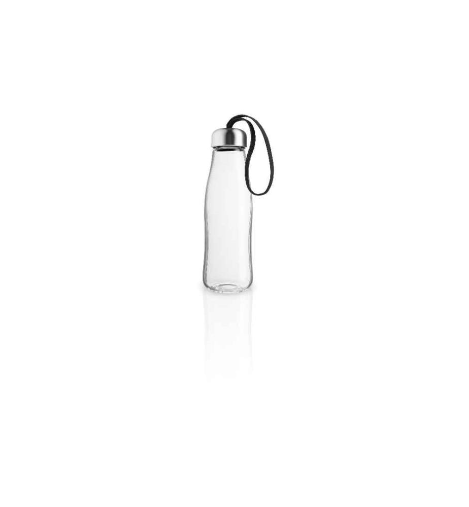 EVA SOLO - Gourde 500 ml, Noir/Transparent