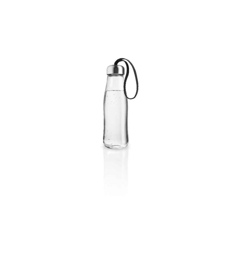 EVA SOLO - Gourde 500 ml, Noir/Transparent