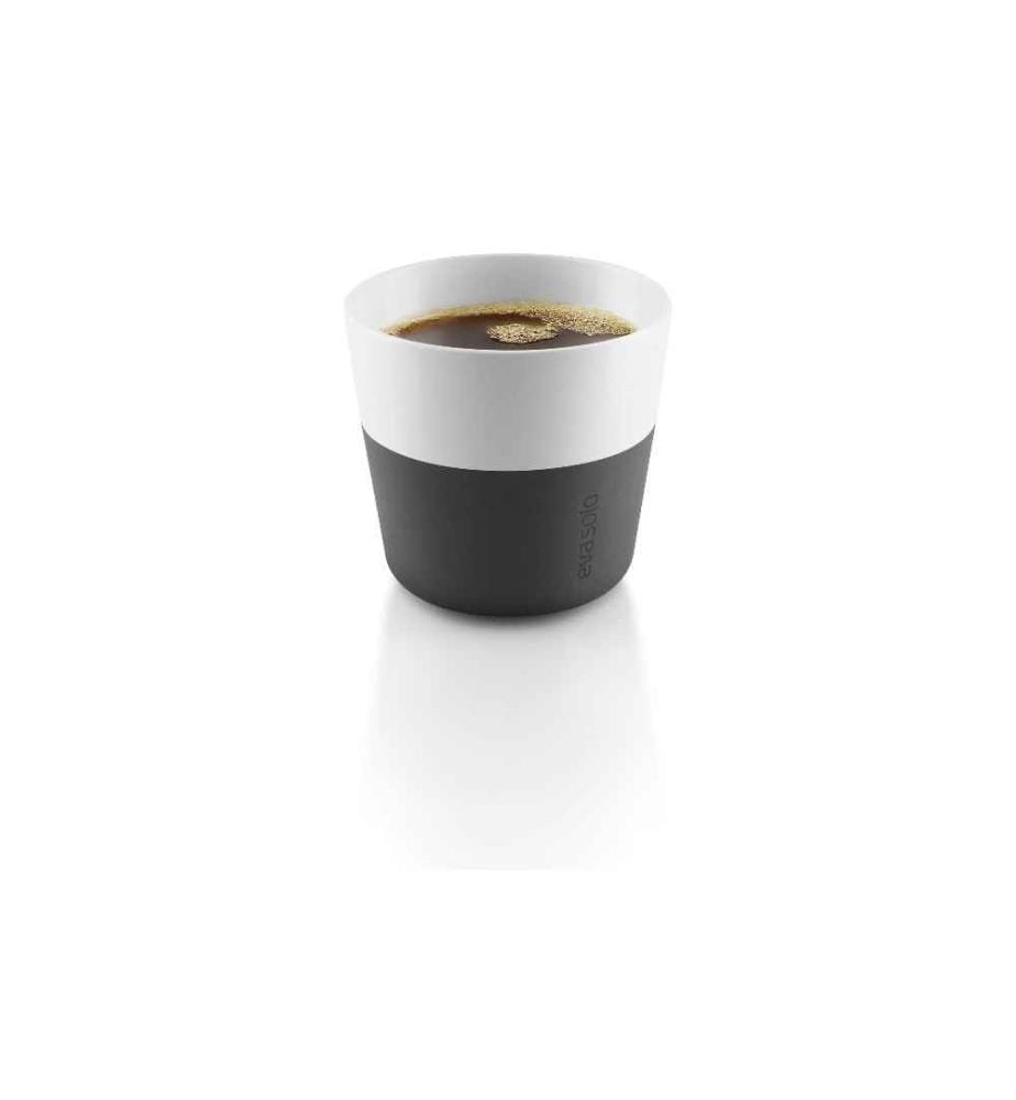 EVA SOLO - Kaffeebecher 230 ml, 2 Stück, Schwarz/Weiss