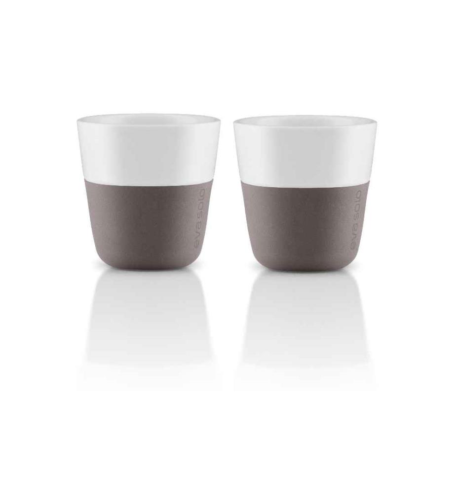 EVA SOLO - Espressotasse 80 ml, 2 Stück, Grau/Weiss