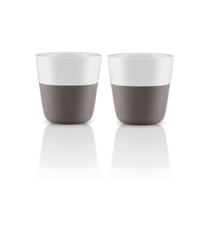 EVA SOLO - Espressotasse 80 ml, 2 Stück, Grau/Weiss