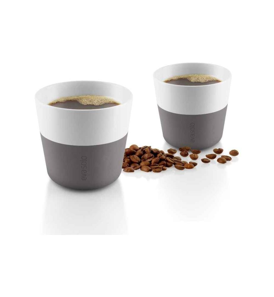 EVA SOLO - Kaffeebecher 230 ml, 2 Stück, Grau/Weiss