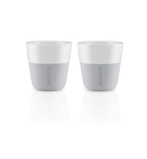 EVA SOLO - Espressotasse 80 ml, 2 Stück, Hellgrau/Weiss
