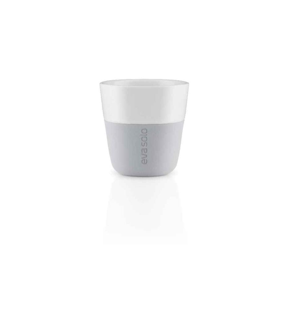 EVA SOLO - Espressotasse 80 ml, 2 Stück, Hellgrau/Weiss