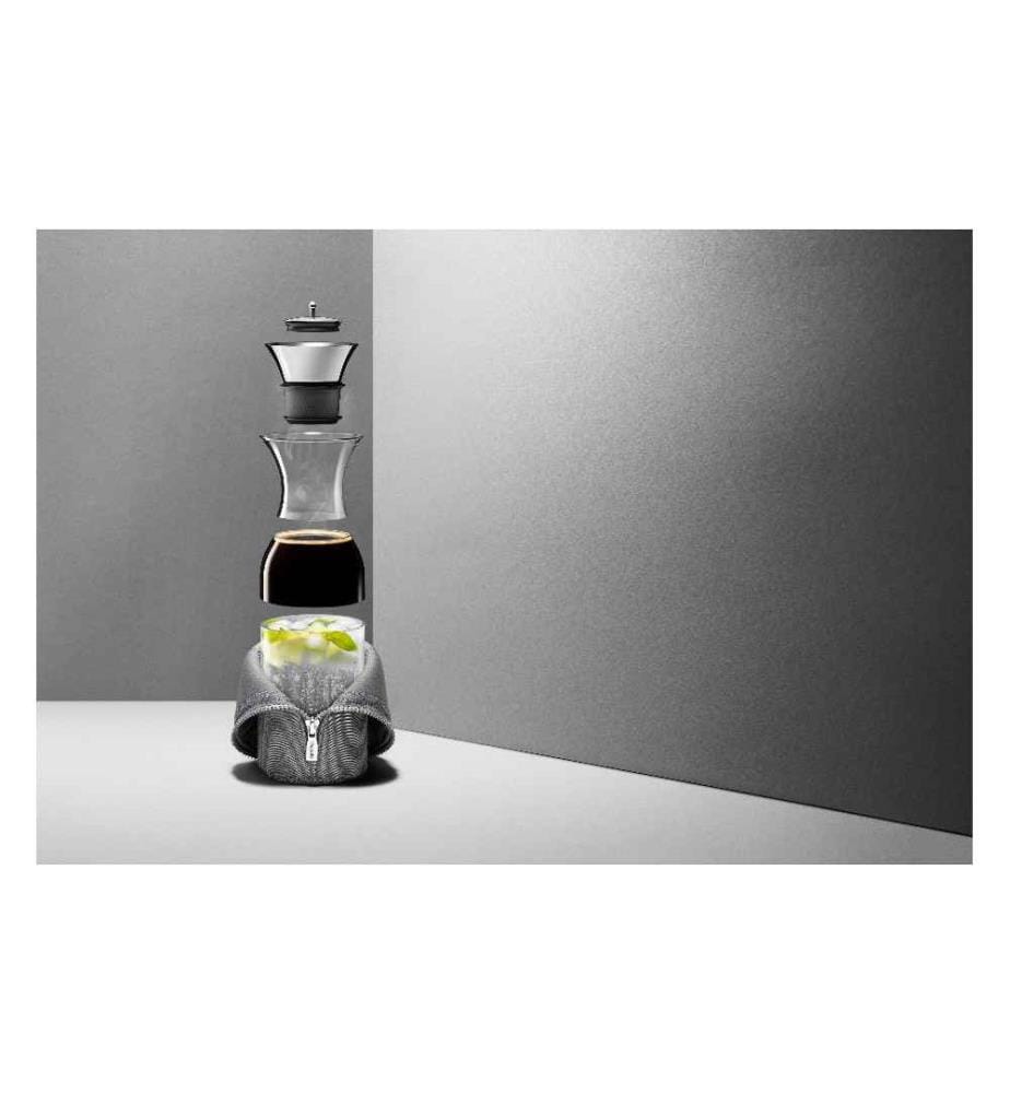 EVA SOLO - Karaffe 1 l, Schwarz