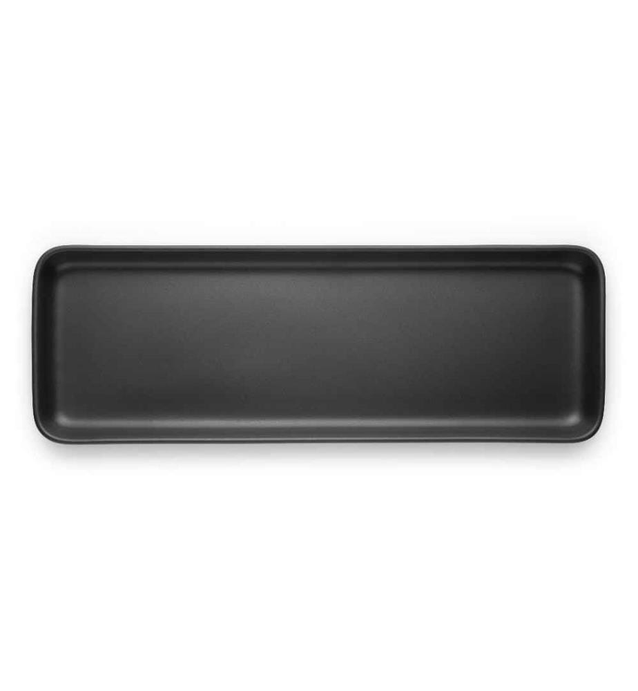 EVA SOLO - Servierplatte Nordic Kitchen 13 x 37 cm, Schwarz