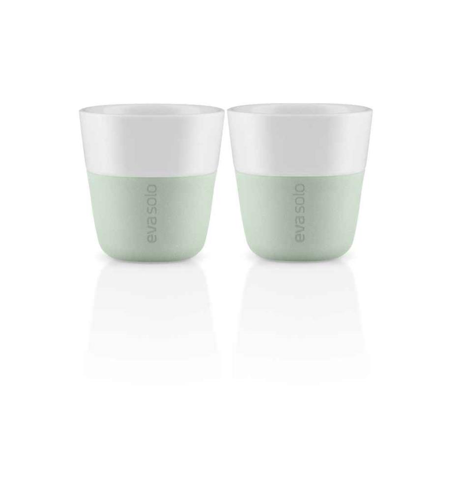 EVA SOLO - Espressotasse 80 ml, 2 Stück, Grün/Weiss