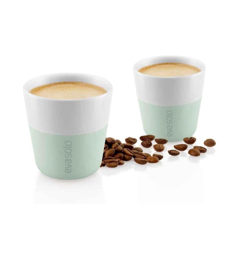 EVA SOLO - Espressotasse 80 ml, 2 Stück, Grün/Weiss