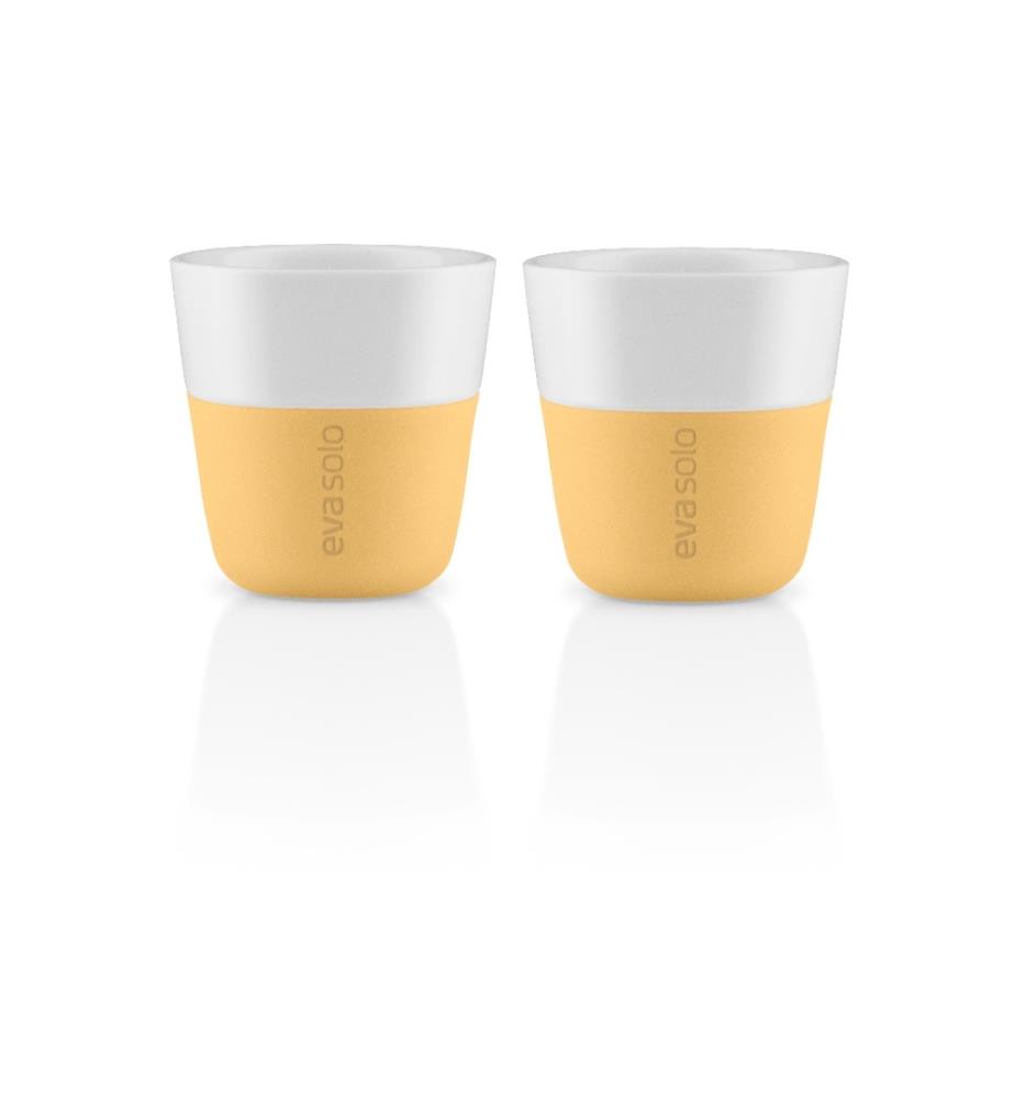 EVA SOLO - Espressotasse 80 ml, 2 Stück, Gelb/Weiss