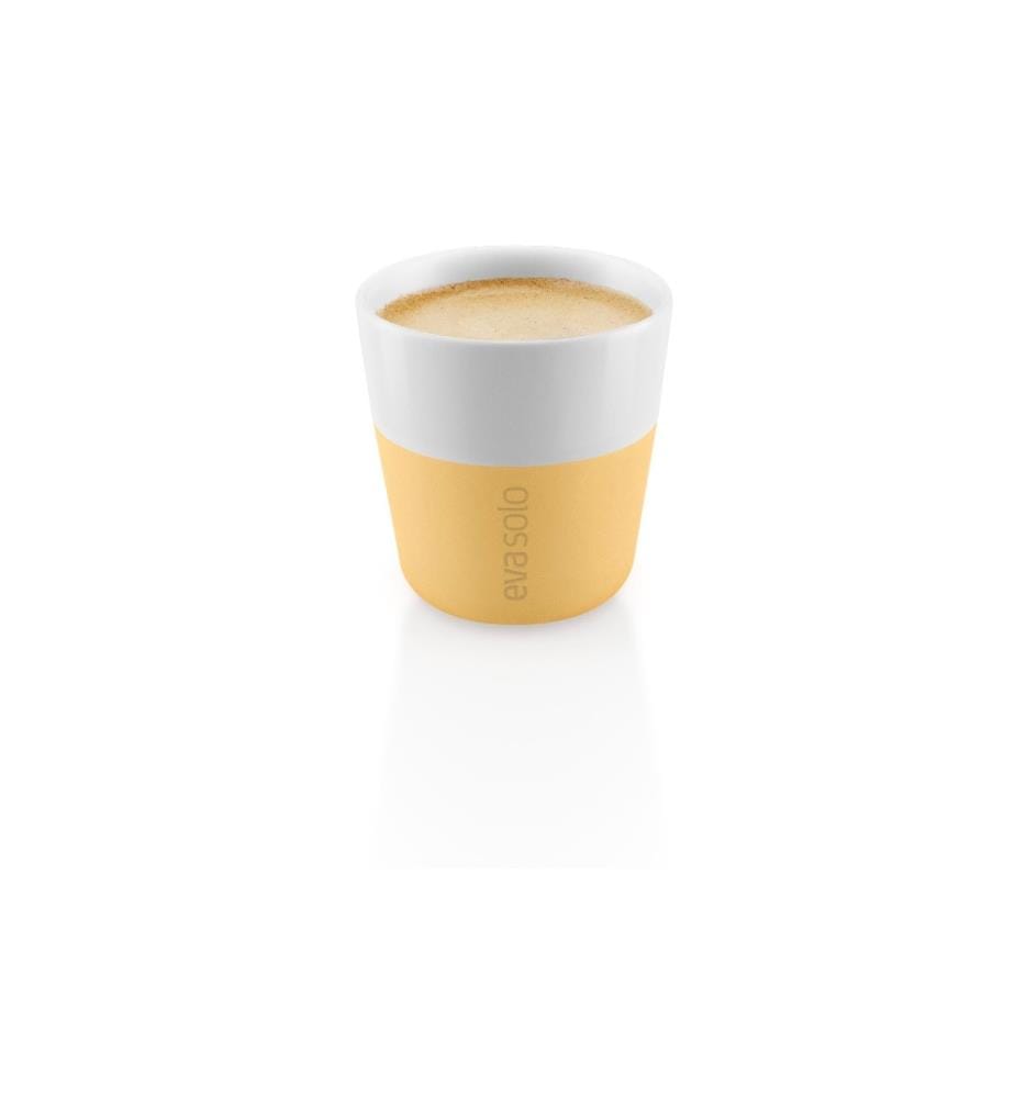 EVA SOLO - Espressotasse 80 ml, 2 Stück, Gelb/Weiss