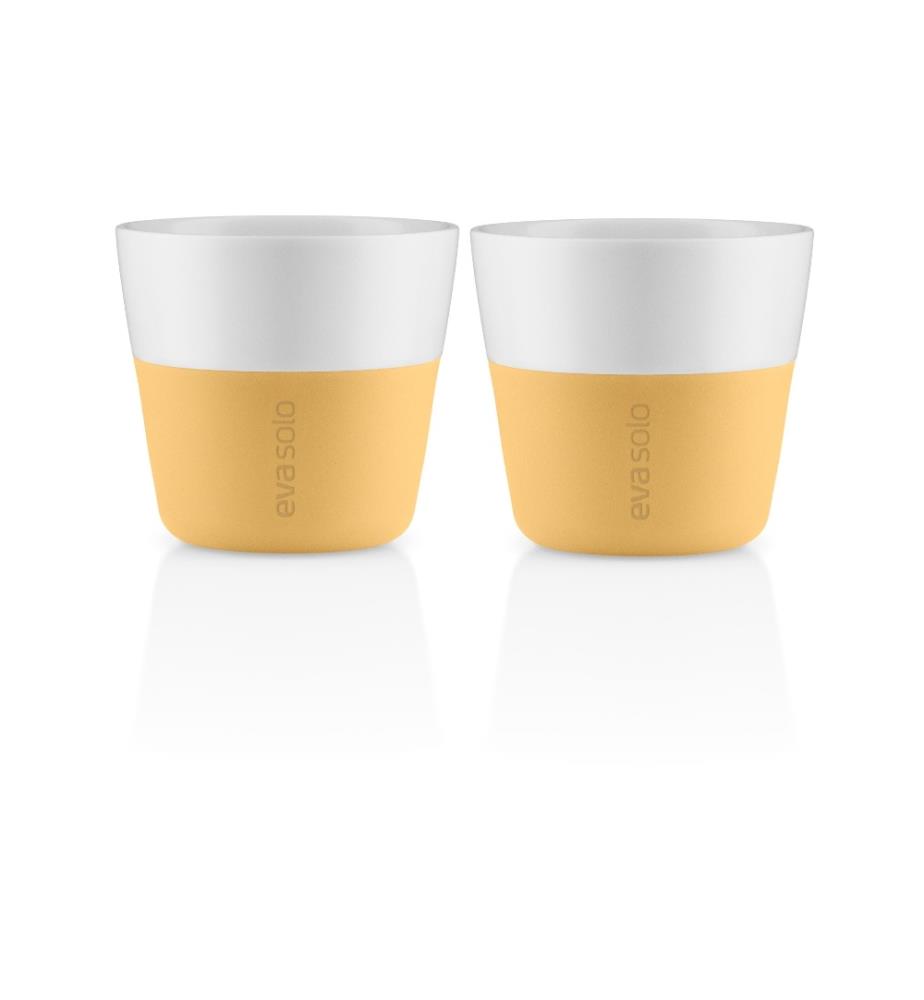 EVA SOLO - Kaffeebecher 230 ml, 2 Stück, Gelb/Weiss