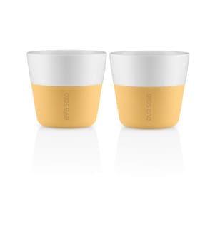 EVA SOLO - Kaffeebecher 230 ml, 2 Stück, Gelb/Weiss