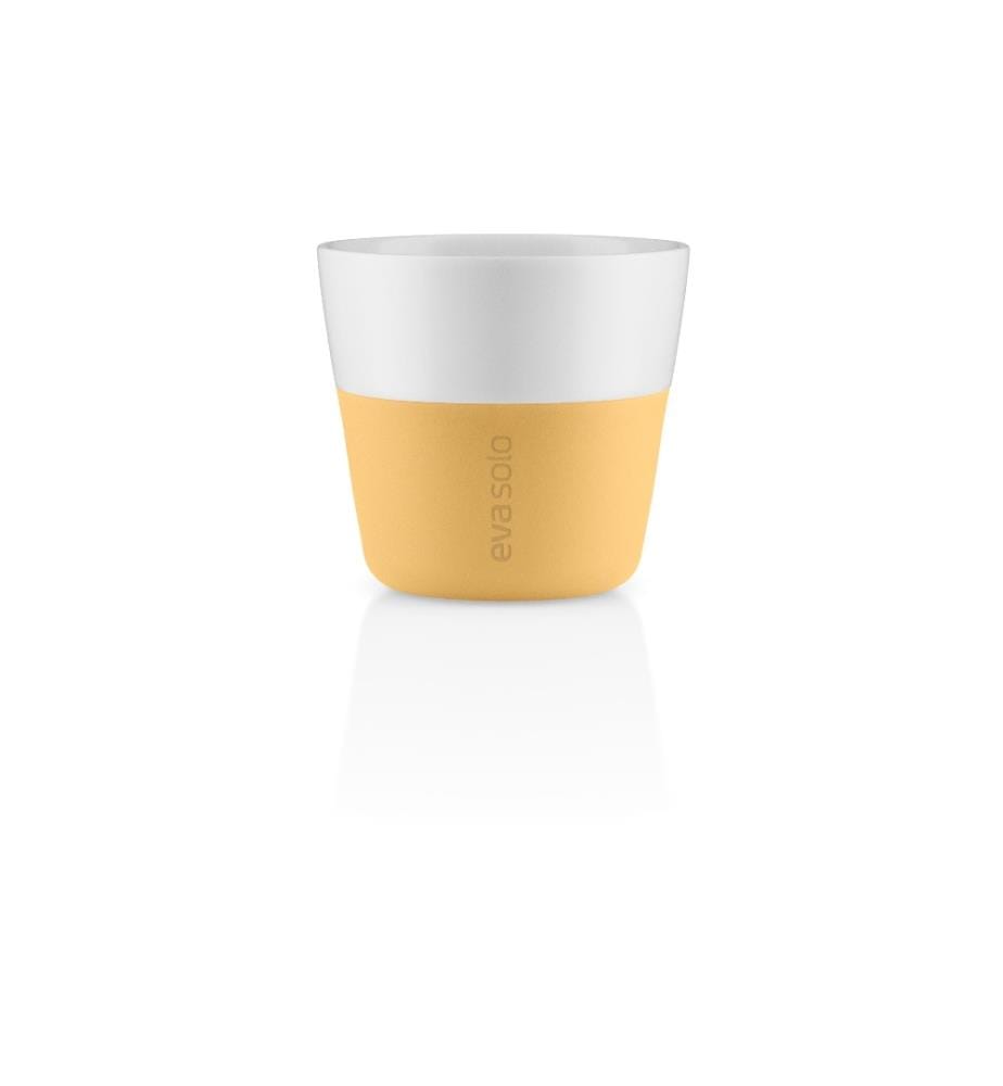 EVA SOLO - Kaffeebecher 230 ml, 2 Stück, Gelb/Weiss