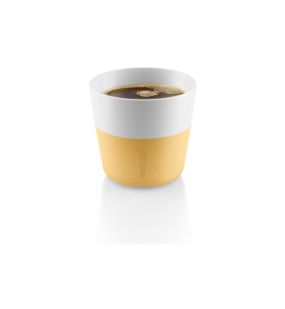 EVA SOLO - Kaffeebecher 230 ml, 2 Stück, Gelb/Weiss