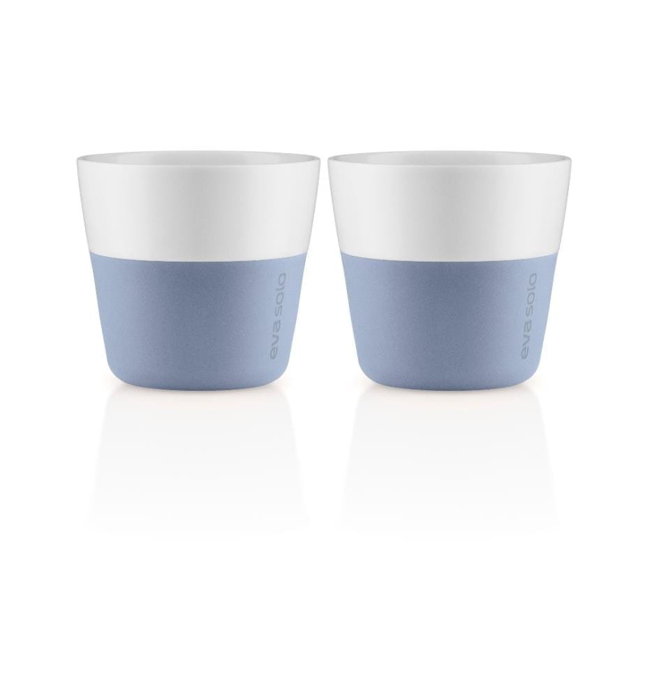 EVA SOLO - Kaffeebecher 230 ml, 2 Stück, Blau/Weiss