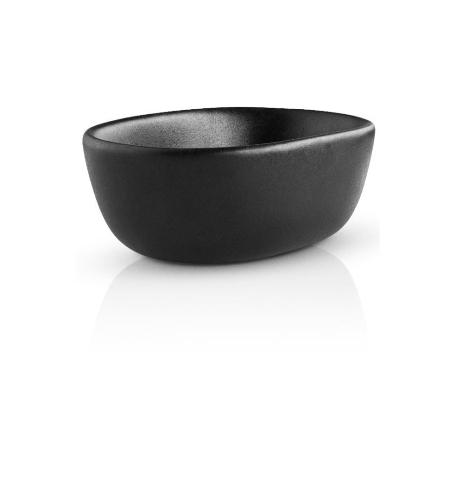 EVA SOLO - Snackschale Nordic Kitchen 10 x 7 x 4 cm, 4 Stück, Schwarz