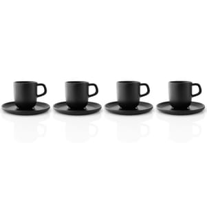 EVA SOLO - Espressotasse Nordic Kitchen 65 ml, 4 Stück, Schwarz
