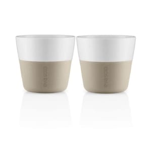 EVA SOLO - Kaffeebecher 230 ml, 2 Stück, Beige/Grün
