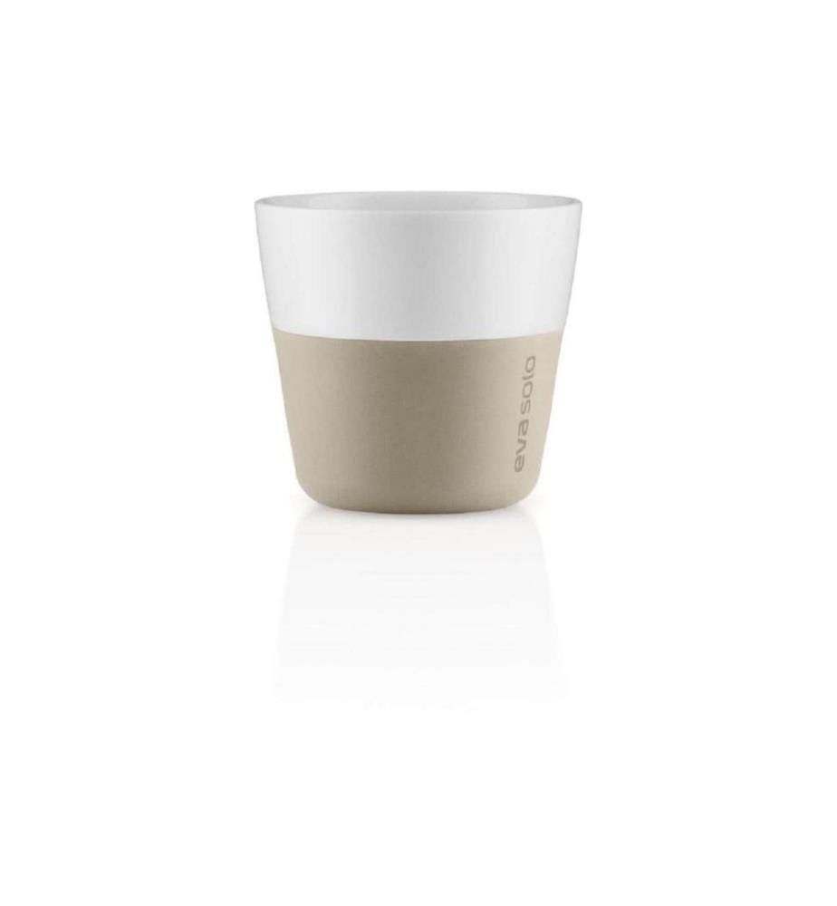 EVA SOLO - Kaffeebecher 230 ml, 2 Stück, Beige/Grün