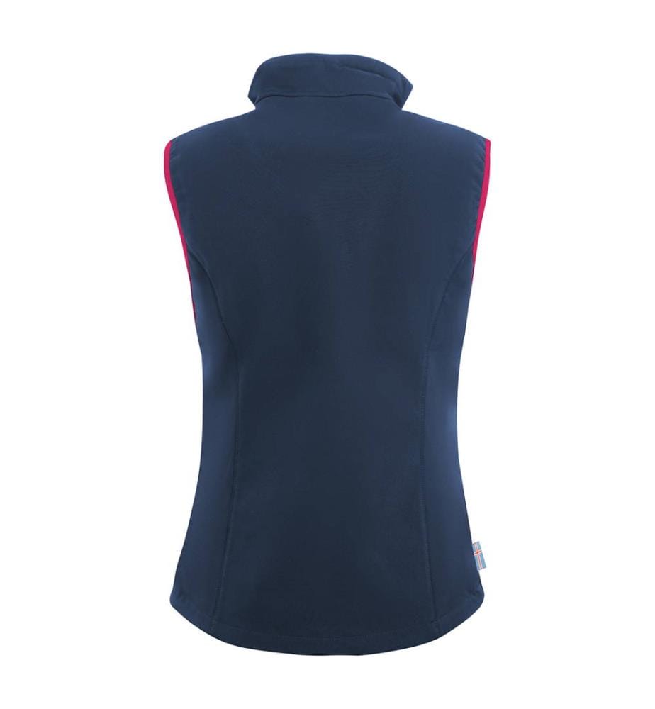 Gilet Softshell Eldfjall - Marine et Fushia