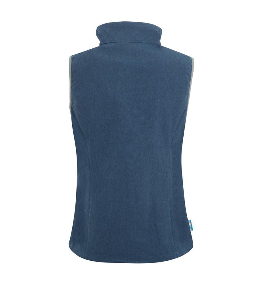 Gilet Softshell Eldfjall - Bleu et Gris