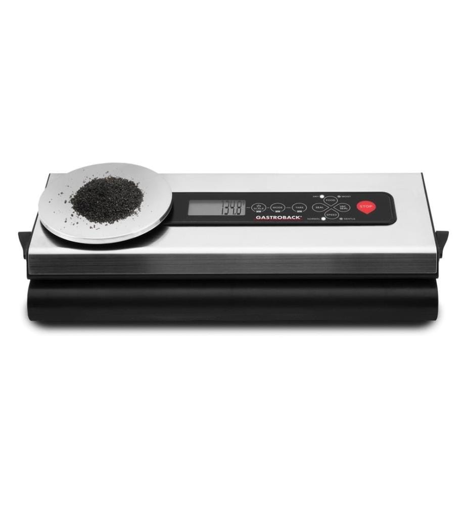 GASTROBACK - Appareil de mise sous vide Design Advanced Scale Argenté