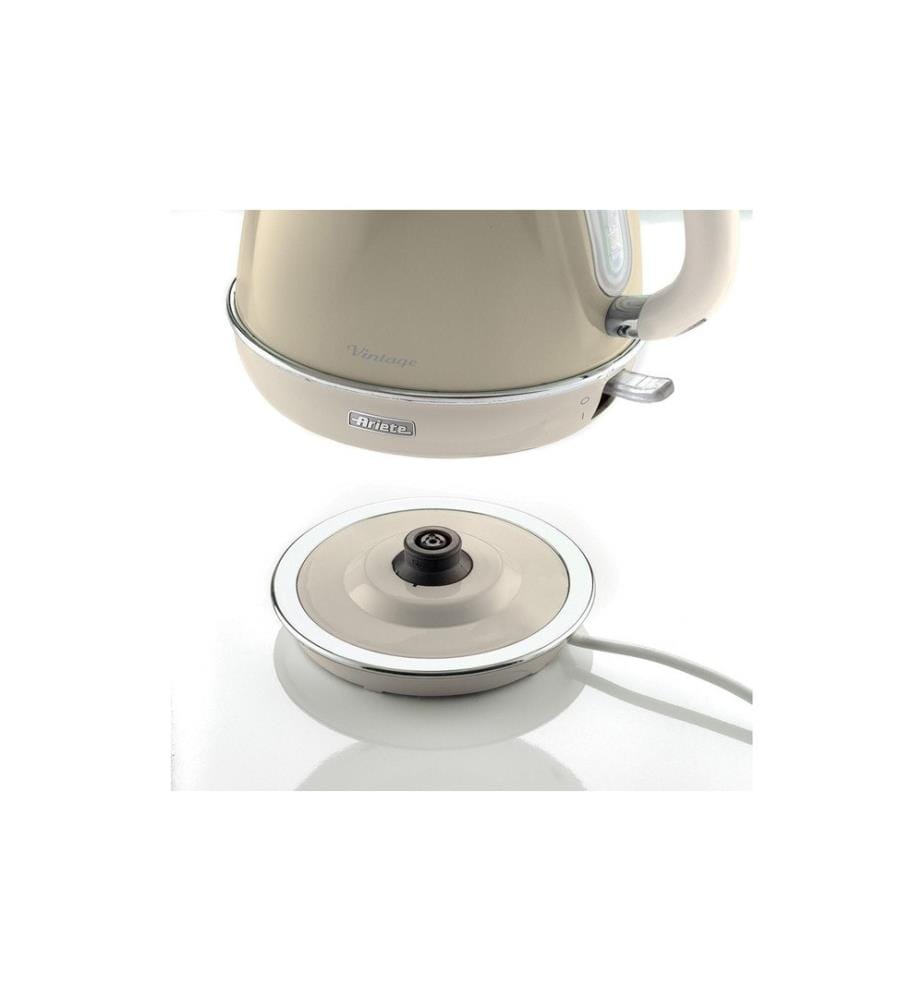 ARIETE - Bouilloire Vintage  1.7 l, Beige
