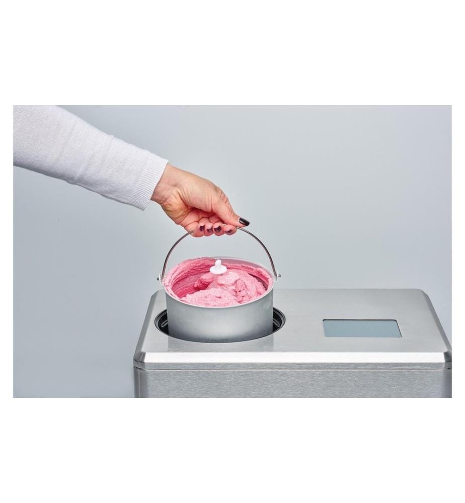 SOLIS - Glacemaschine Gelateria Pro Touch 1.5 l, Silber