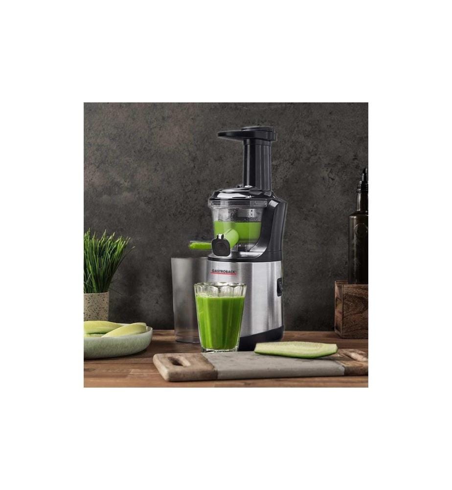 GASTROBACK - Slow Juicer Advanced vital Schwarz/Silber