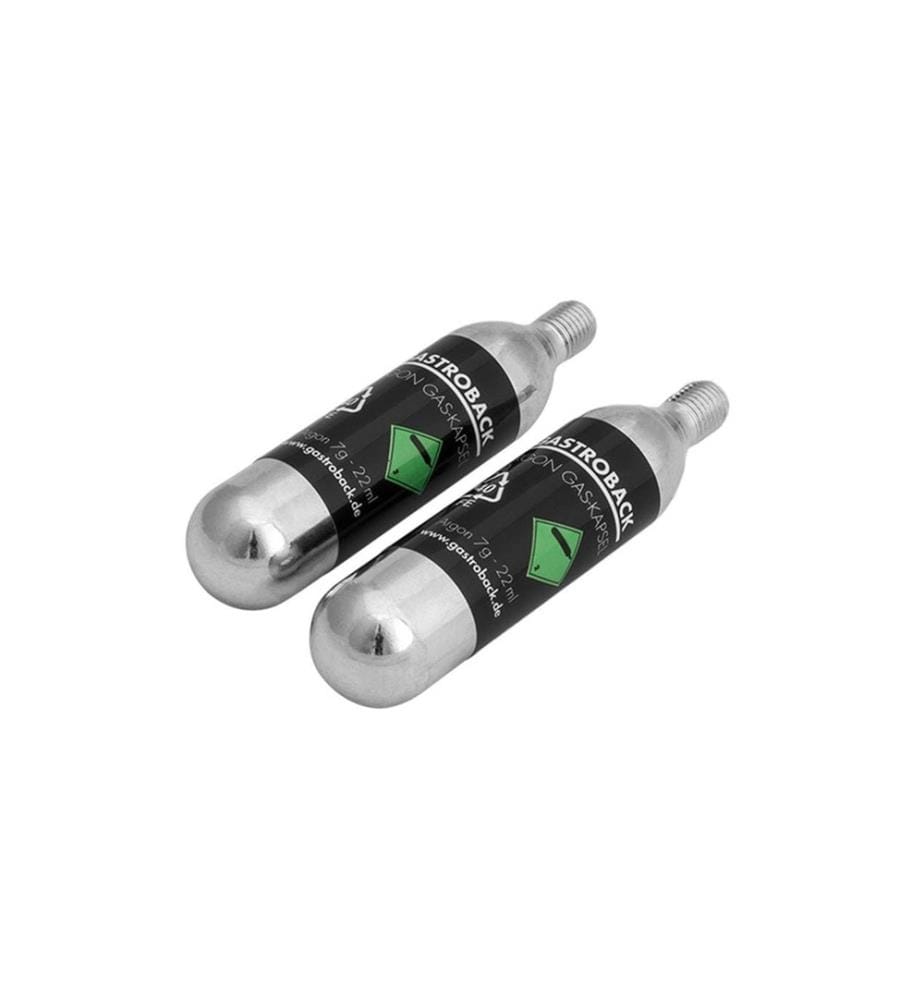 GASTROBACK - Capsules d'argon Argenté