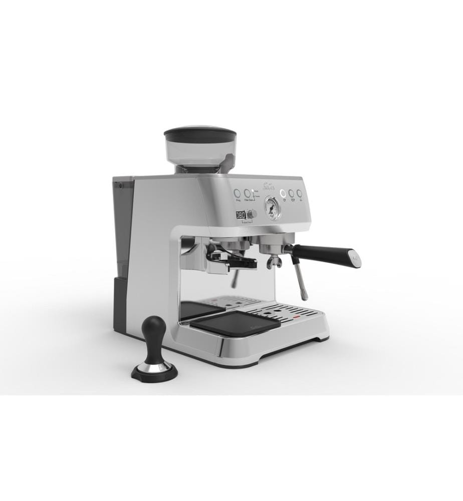 SOLIS - Machine à expresso Grind & Infuse Perfetta Argenté