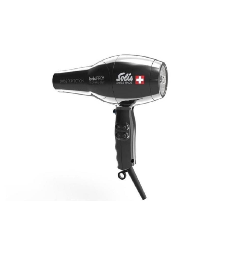 SOLIS - Profihaartrockner Swiss Perfection 360° ionicPRO Schwarz