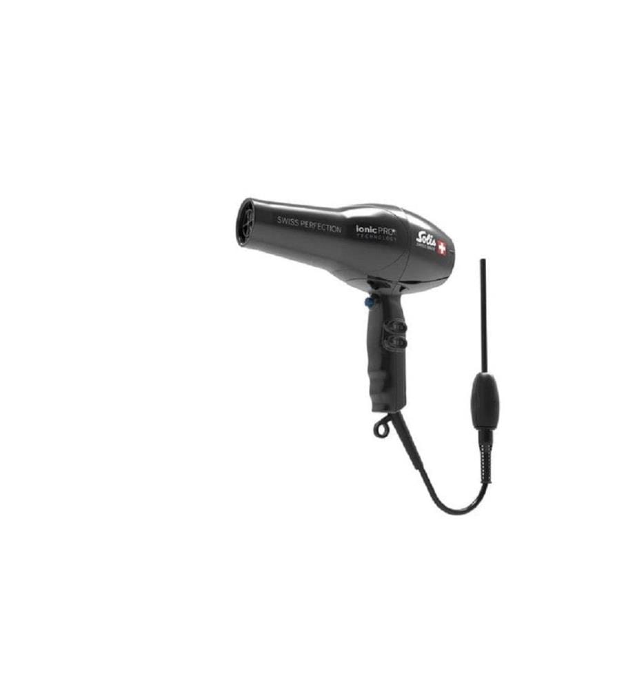 SOLIS - Profihaartrockner Swiss Perfection 360° ionicPRO Schwarz