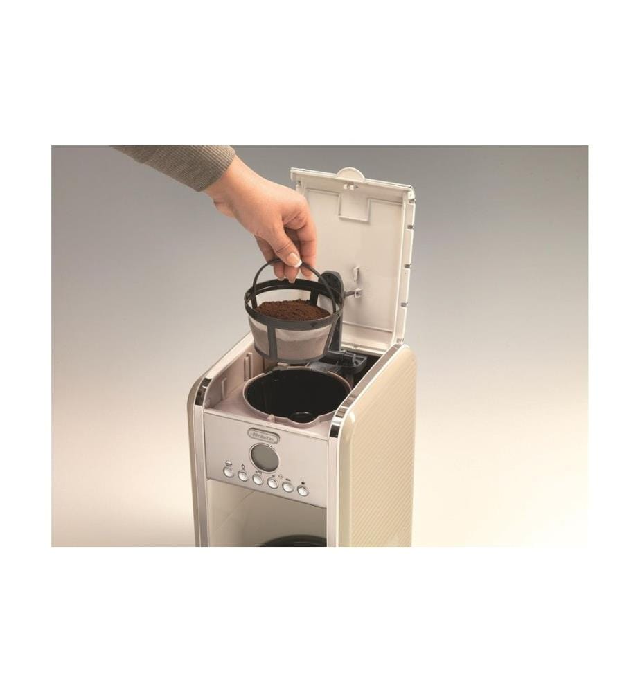 ARIETE - Cafetière filtre Vintage Beige