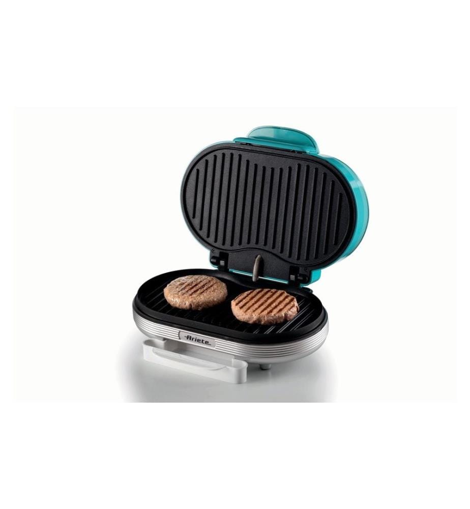 ARIETE - Appareil à hamburgers Party Time ARI-205-BL 1200 W, Bleu