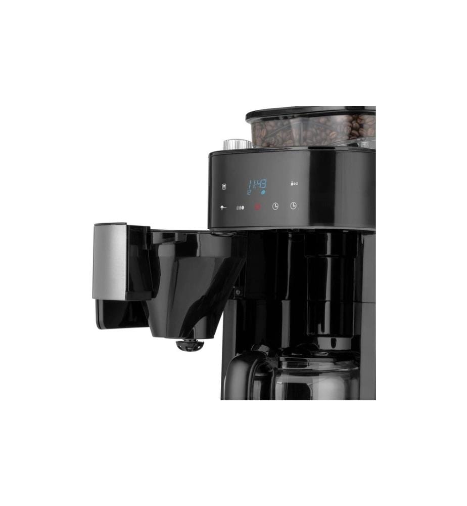 GASTROBACK - Filterkaffeemaschine Grind & Brew Pro Thermo Schwarz/Silber