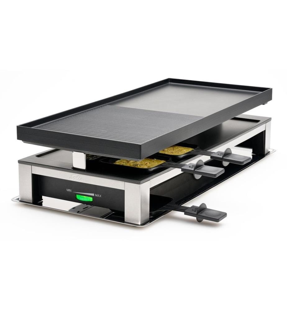 SOLIS - Grill à raclette 3 in 1 Grill 10 personnes