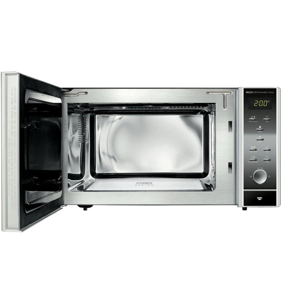 Caso - Mikrowelle MG25 Ceramic Menu Schwarz