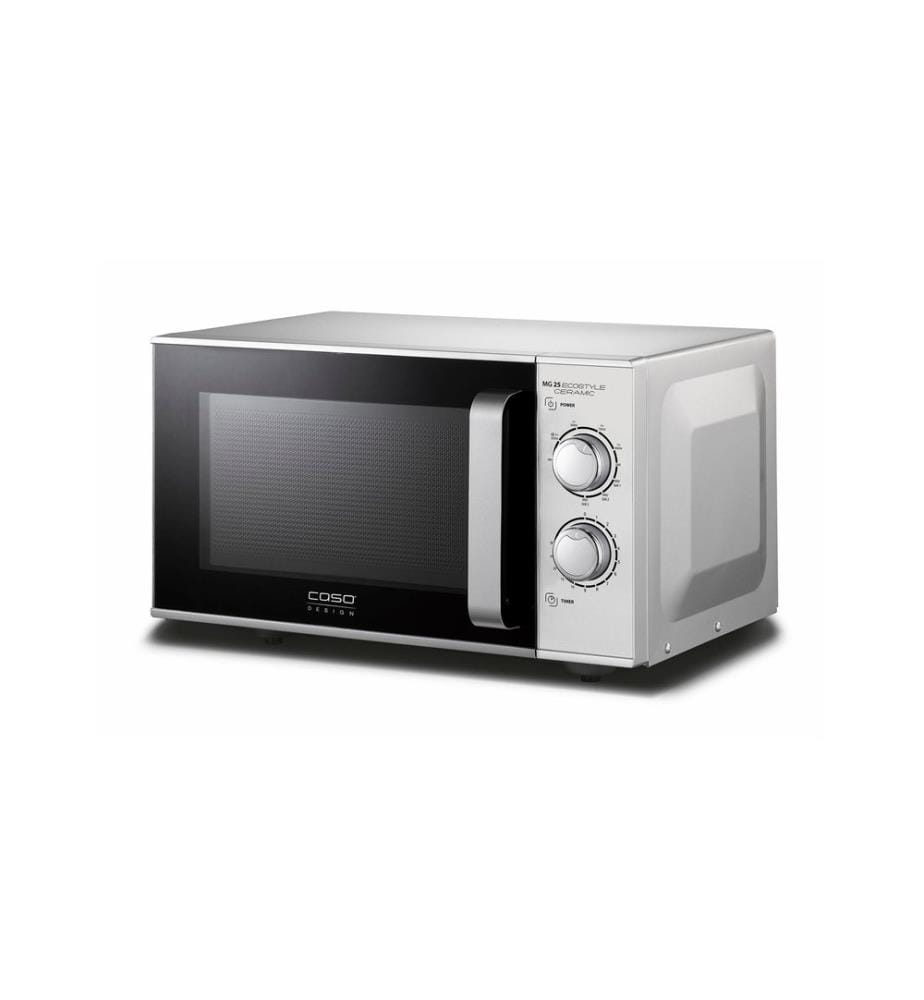 Caso - Four à micro-ondes grill MG 25 Ecostyle Ceramic Noir/Argenté