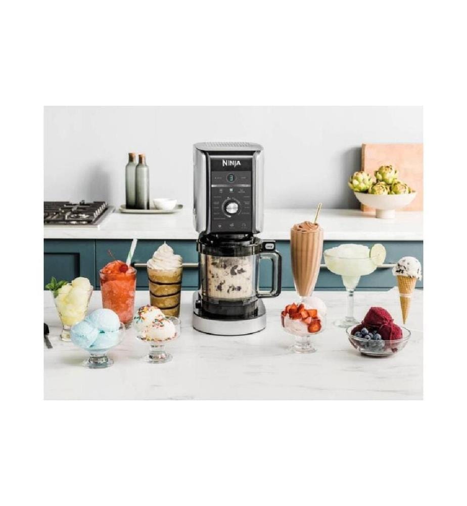 Ninja - Eismaschine Creami 0.709 l, Schwarz/Silber