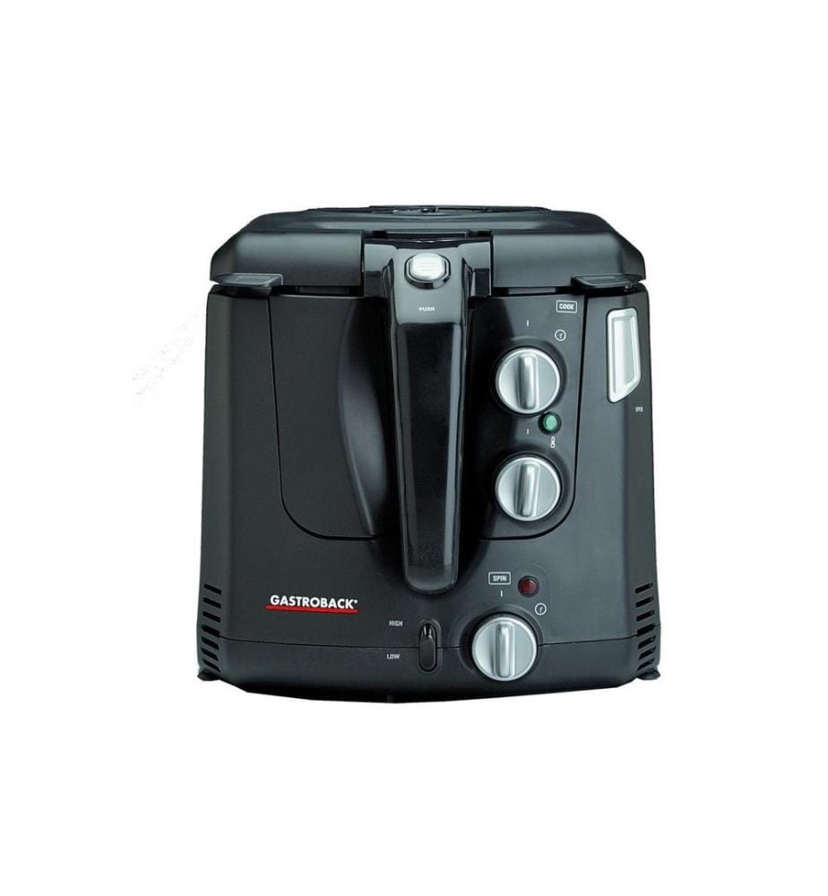 GASTROBACK - Fritteuse Vita-Spin , Schwarz