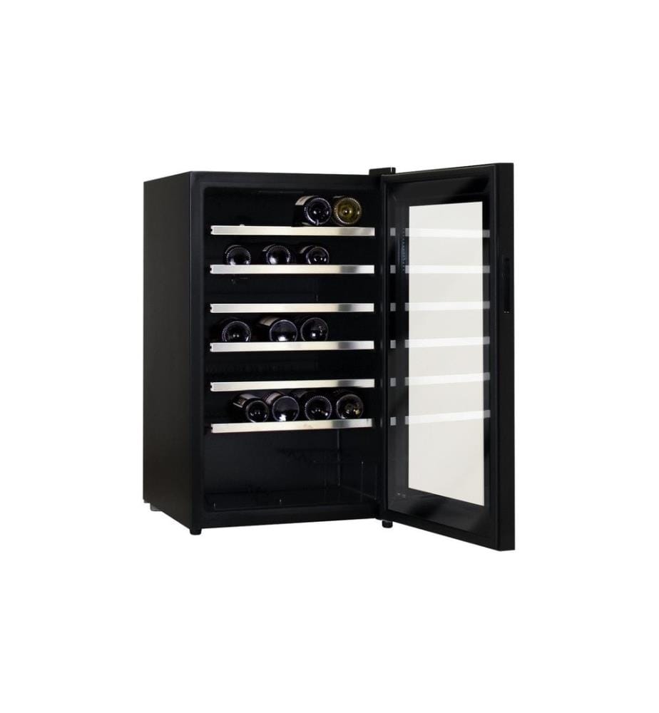 KIBERNETIK - Cave à vin réfrigérée M4801 Noir, Droite