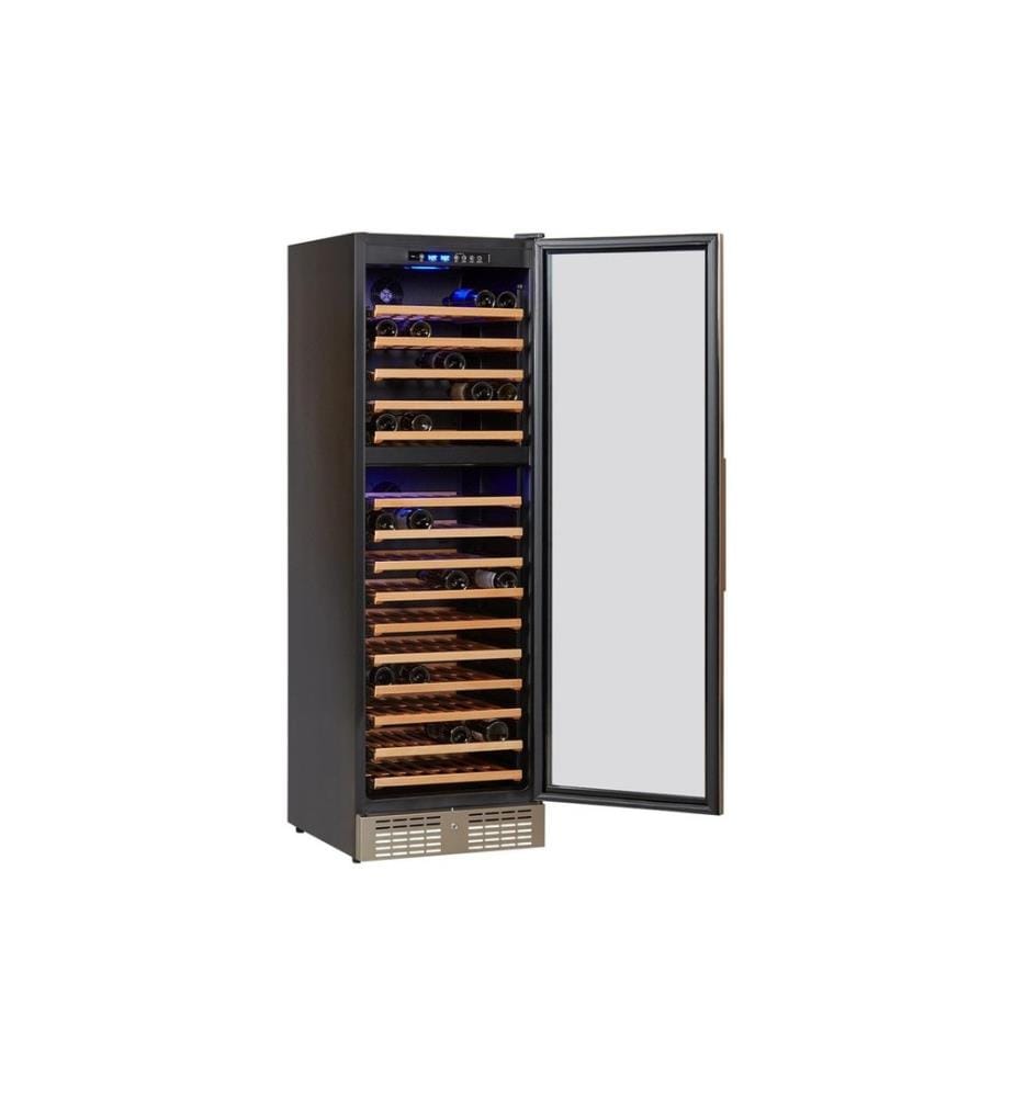 KIBERNETIK - Weinklimaschrank WKH168F01 Schwarz, Rechts