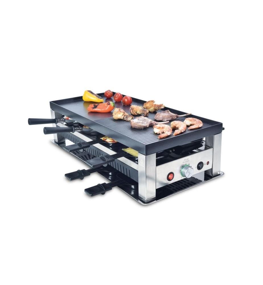 SOLIS - Grill à raclette Typ 791 5 in 1 8 Personen