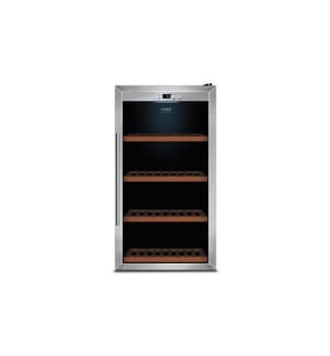 Caso - Weinkühlschrank WineSafe 75 Silber, Rechts